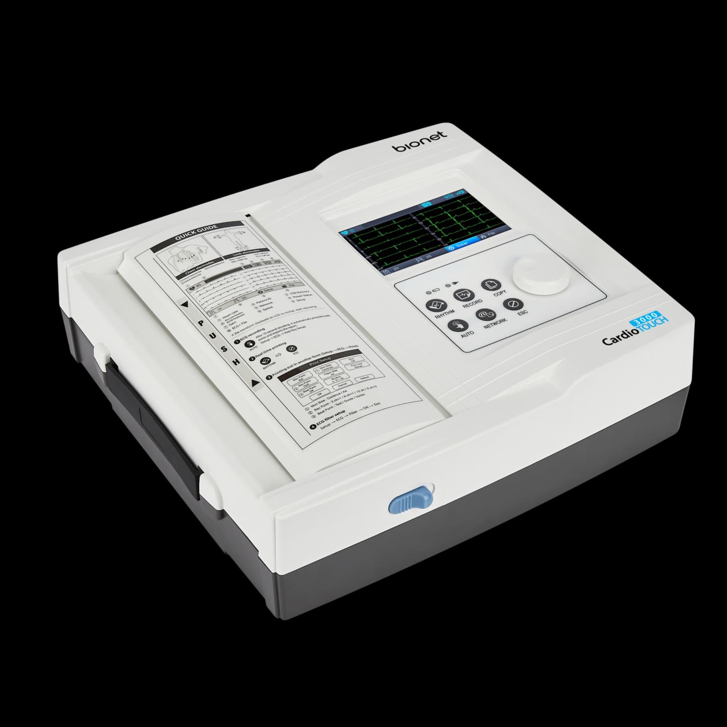 Bionet Cardiotouch 3000 Interpretive 12 Channel Resting ECG with Color LCD thumbnail 2