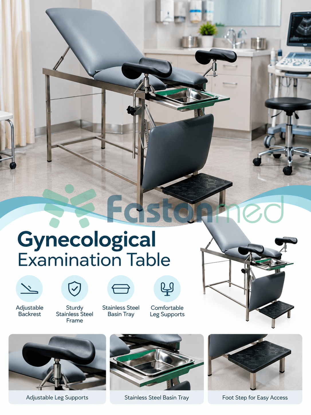 Manual Gynecology Examination Couch DP
