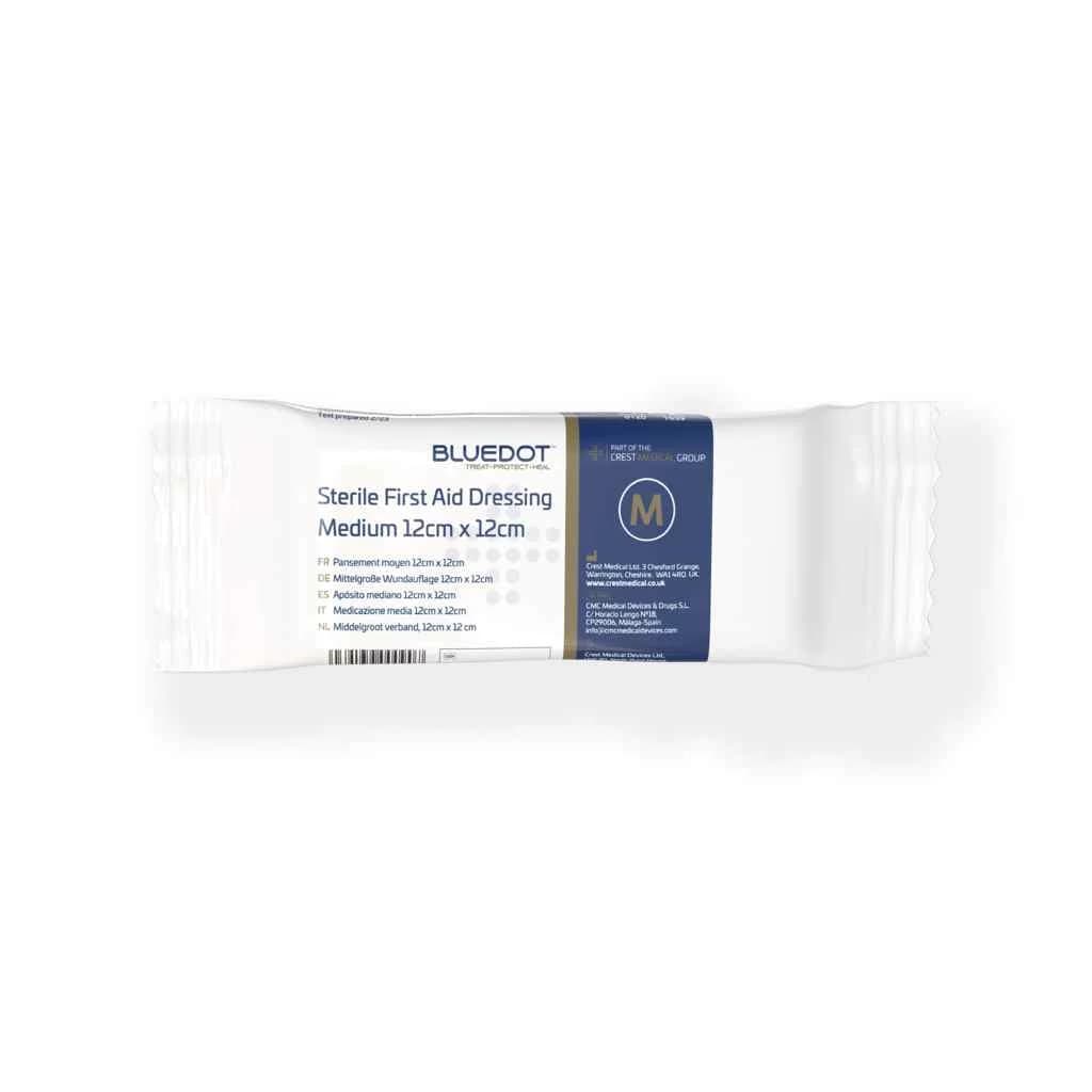 Blue Dot HSE Medium Dressing – Flow Wrapped | 30FMD120