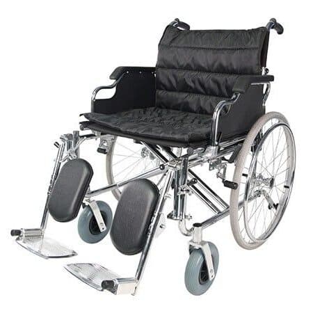 VH824 Heavy Duty Folding Wheelchair with Elevating Legrests