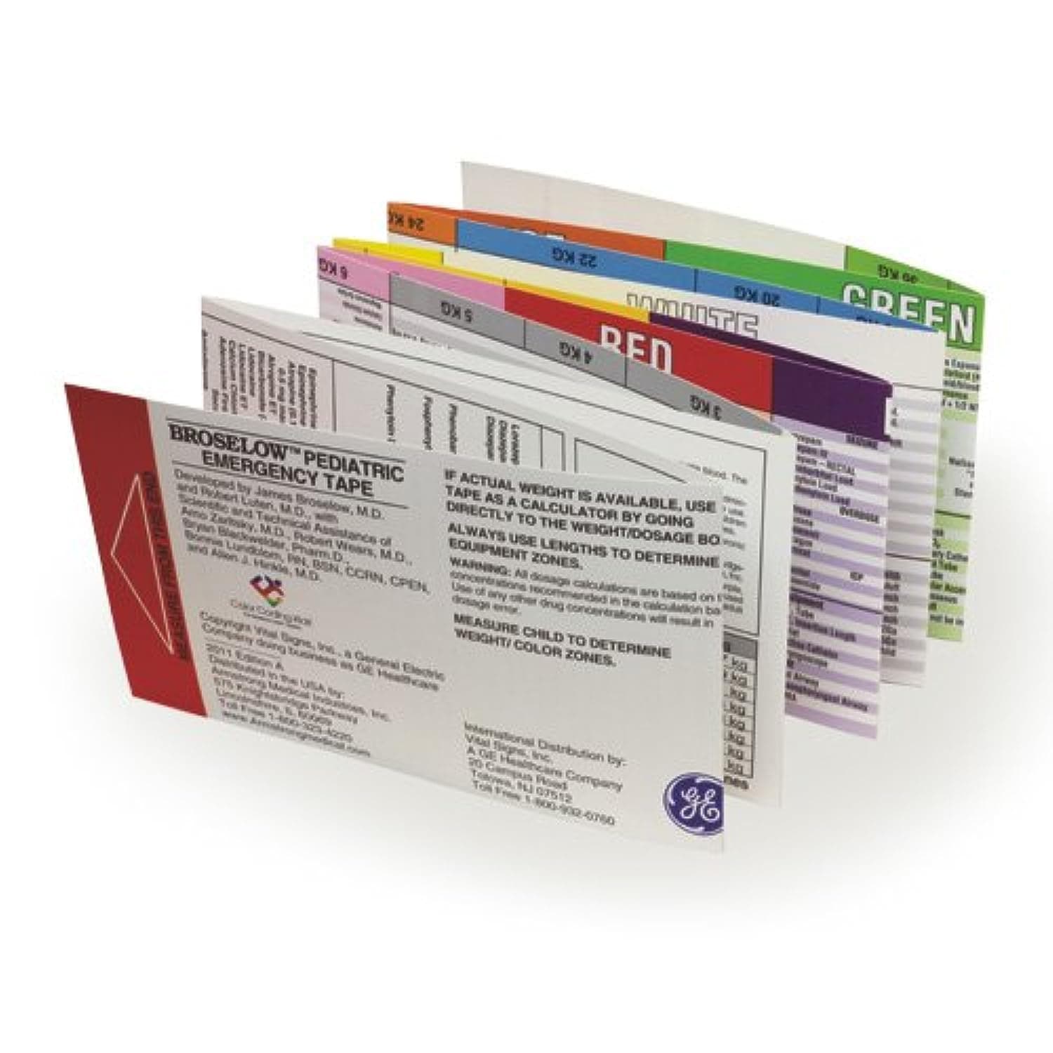 Broselow Pediatric Emergency Colour-Coded Tape