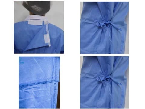 Reinforced Surgical Gowns 50 G/M2 120X140 Cm – Size M – Sterile