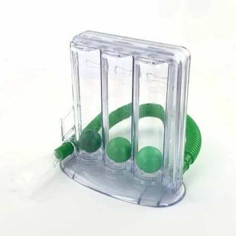 Plastic Mediciser Respiratory Exerciser