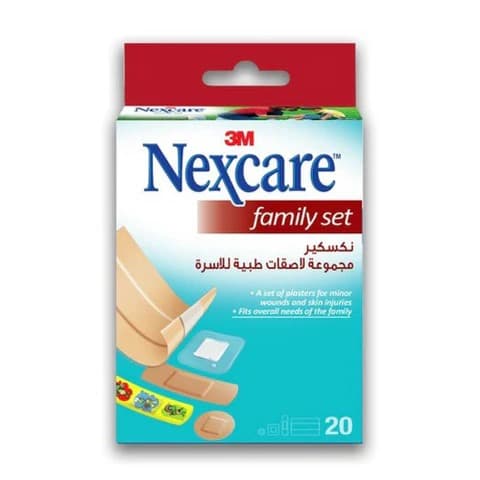 Nexcare – Fs-20 Family Pack – 12 Boxes/Shipper