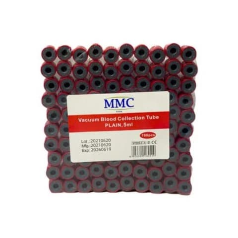 MMC – Pet No Additive Blood Collection Tube, 5ml – LABC-1006