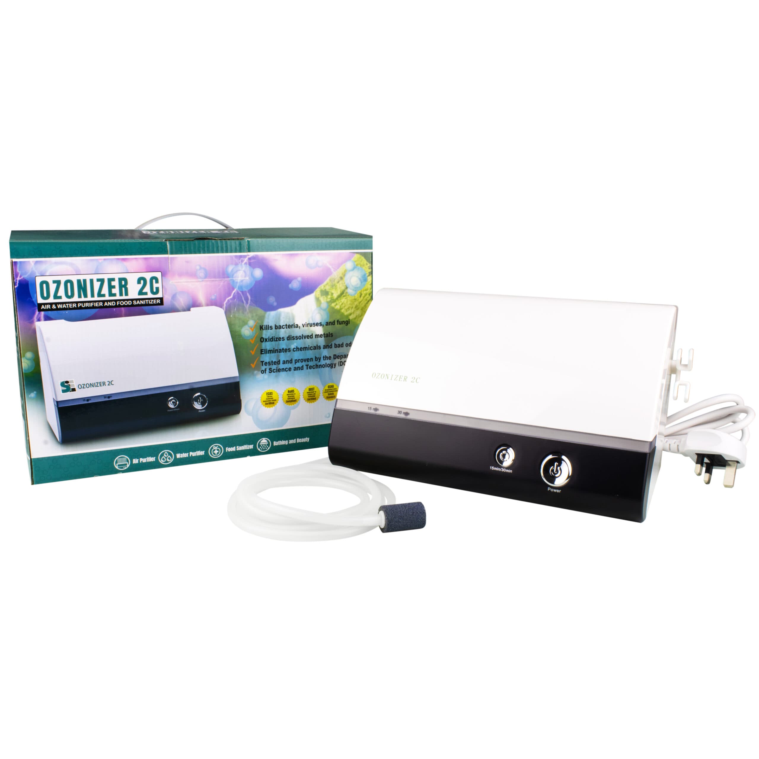 Ozonizer 2C – Multi-Purpose Air & Water Purifier Device