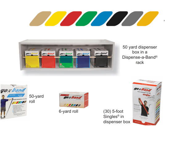 Cando Go Band Latex Free Exercise Band