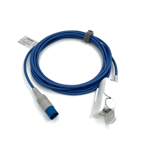 Reusable SpO2 Sensor 8 Pin Adult – Compatible Finger & Toe Clip thumbnail 3