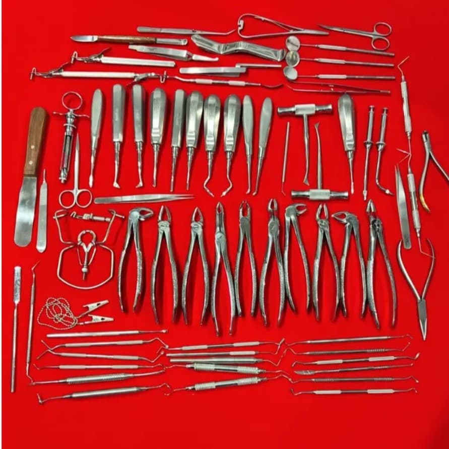 Dental Instrument Set – 72-Piece Complete Dental Instruments Kit