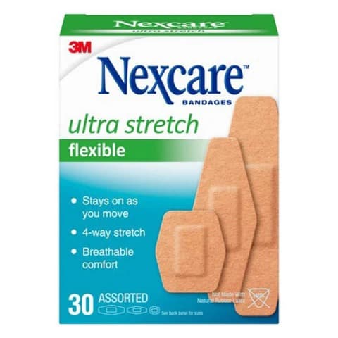 Nexcare – Sf-30D Soft ‘N’ Flex Comfort Bandages, 28X76Mm, 30/Box