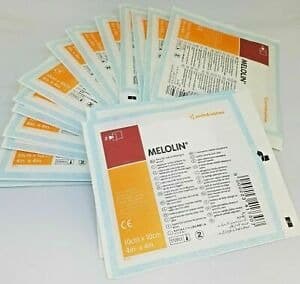 Absorbent Dressings, 10cm x 10cm