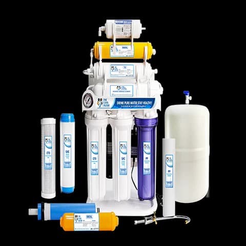 R.O WATER PURIFICATION SYSTEM 50GPD – 7 Stages (ALKALINE)