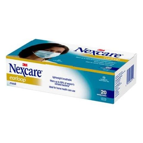 Nexcare – Em20 Earloop Mask 20 Masks/Box Ar