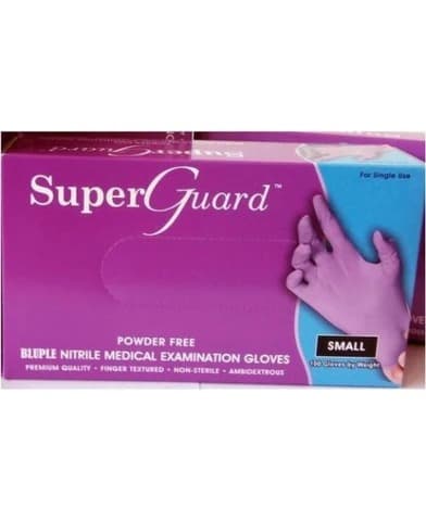 Super Guard – Gloves Latex Powder Free – Small