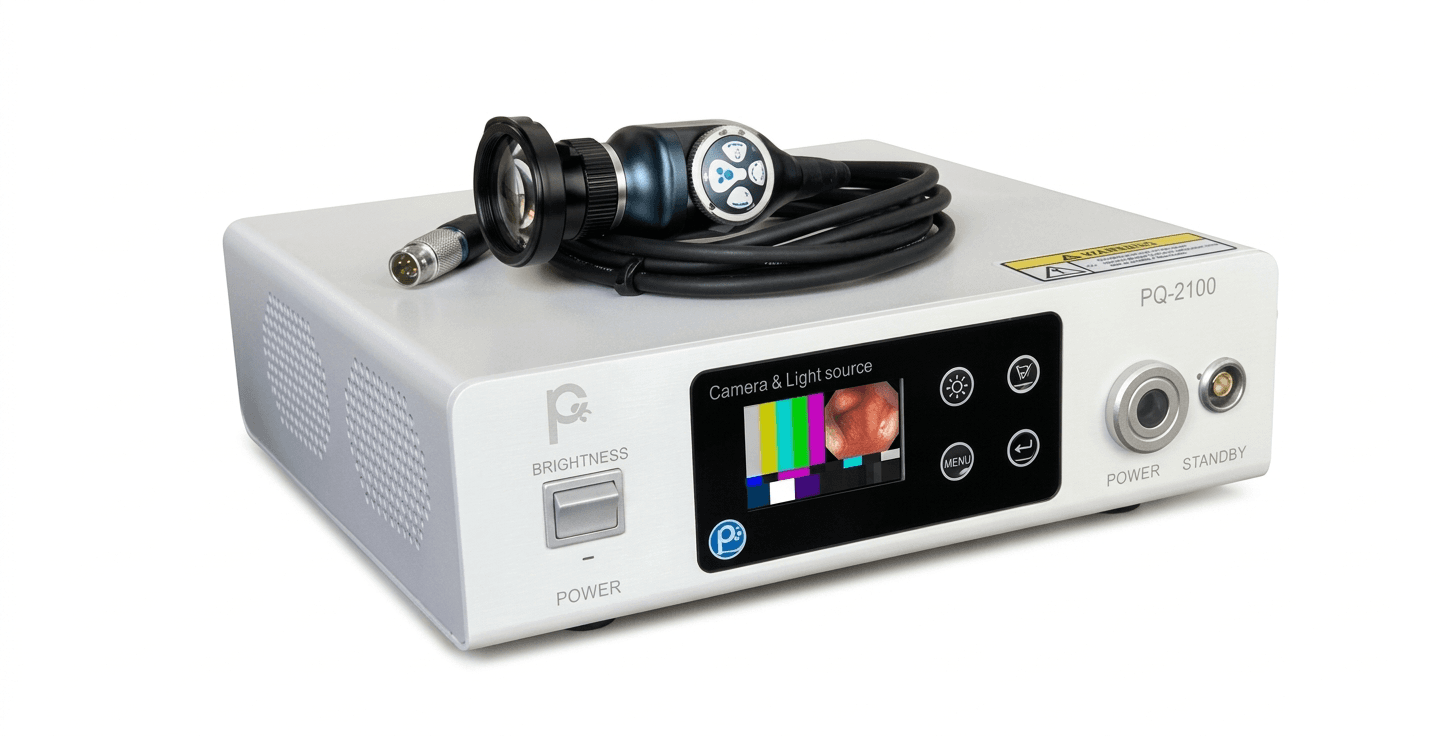 CCD Camera & Light Source 2 in 1 PG-200