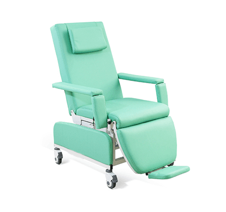 Manual Dialysis Treatment Chair with Reclining Backrest – BD 1550M