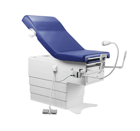 Gynaecology Electric Examination Table with Adjustable Foot Pedals – GYN 400A-1