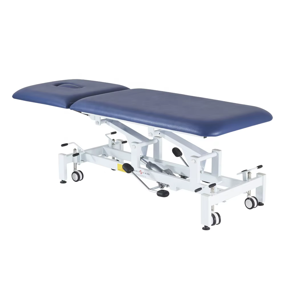 Ideal Plus 2 Section Hydraulic Physiotherapy Treatment Couch – TAB 200 / HYDR