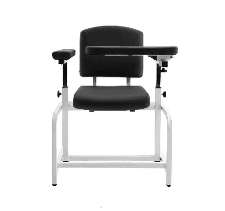 Manual Phlebotomy Chair with Padded Armrests – BD1300
