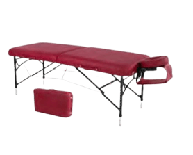 POR 263B Portable Aluminum Massage Couch with Adjustable Height