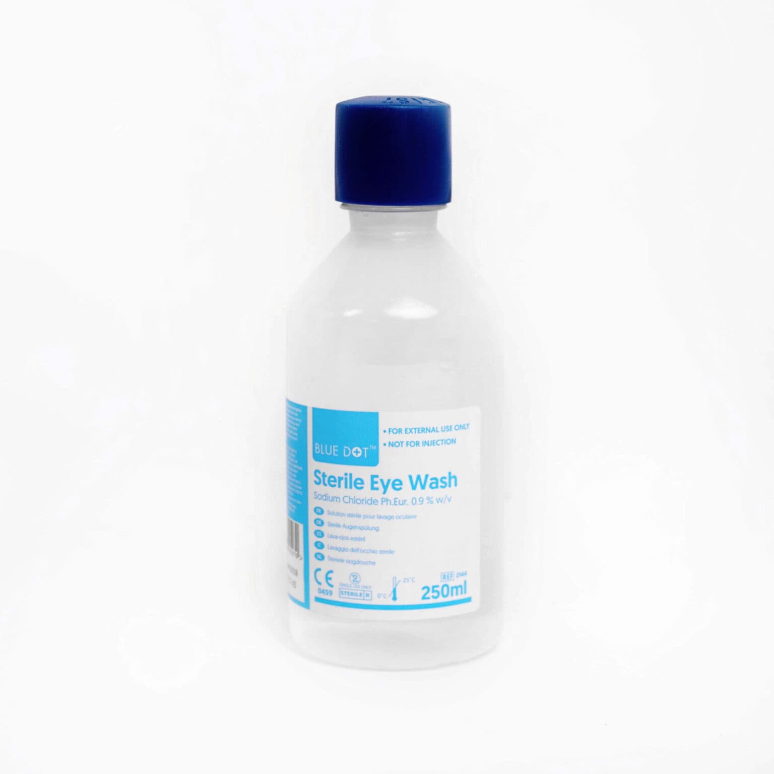 Blue Dot Eye Wash Solution – 250ml | Model 2144