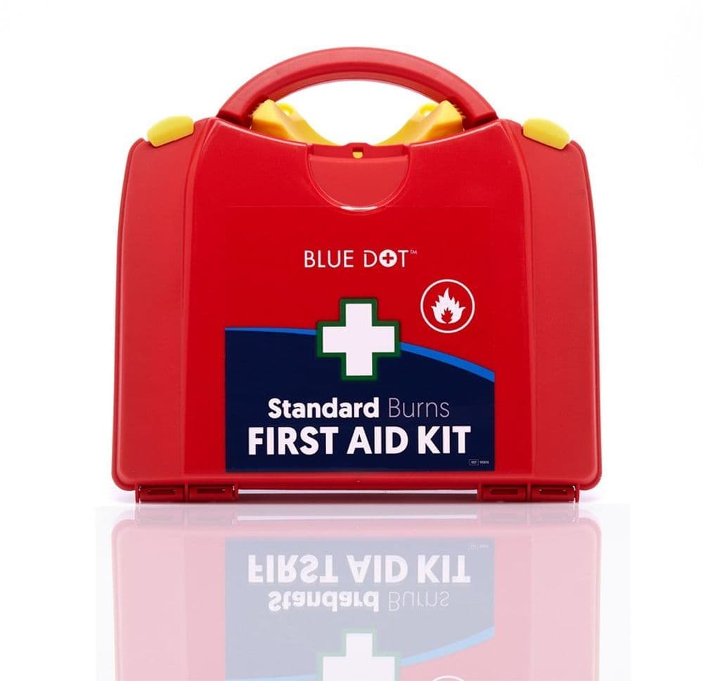 Blue Dot Standard Burns First Aid Kit – Red PGB Box | 90816