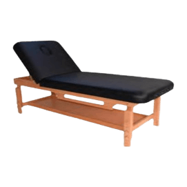 2 Section Height Adjustable Wooden Treatment Couch – TAB 200W/HA