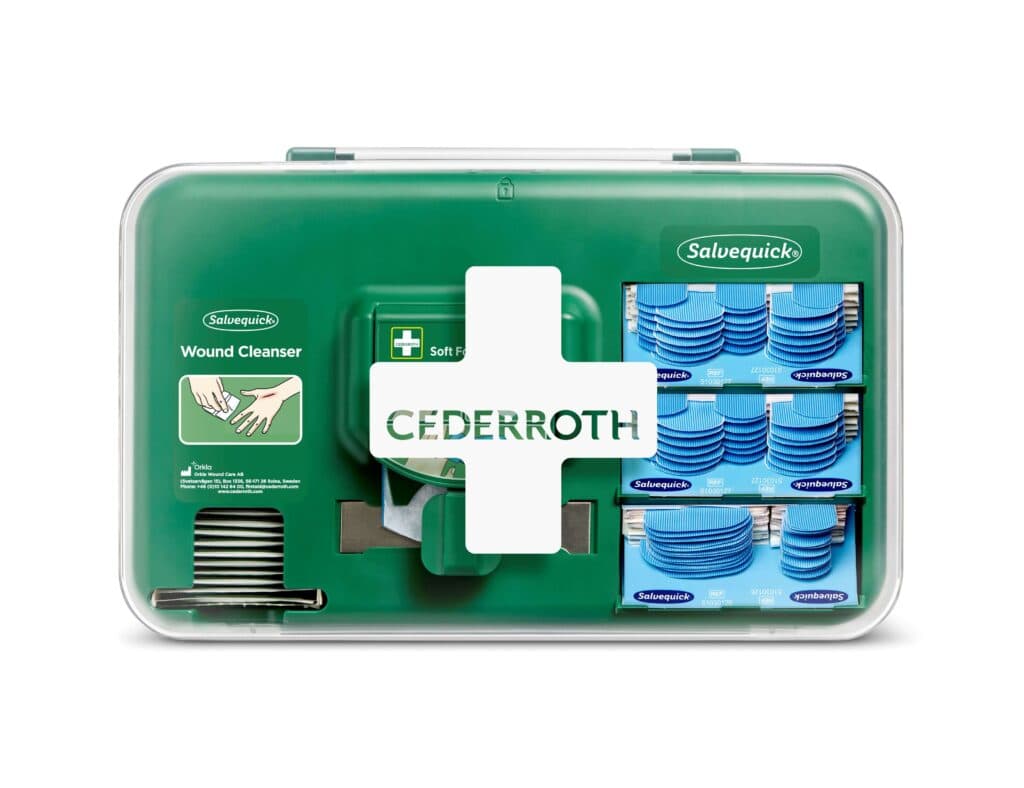 Cederroth Wound Care Dispenser – Blue | 51011009